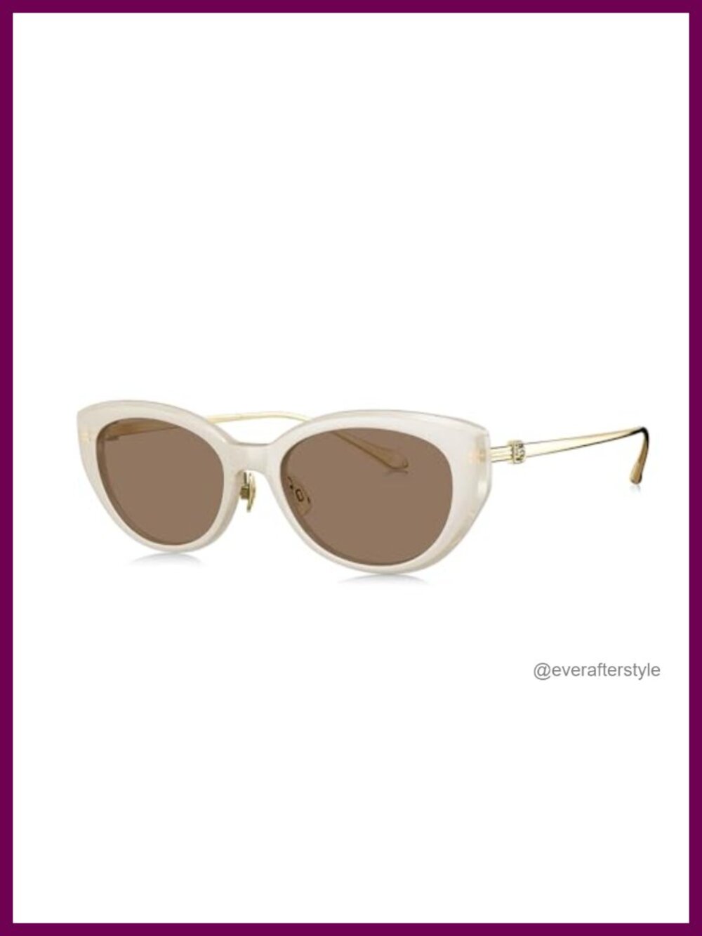 Cat Eye Polarized Sunglasses UV400 Beta Titanium Impact Resistant
